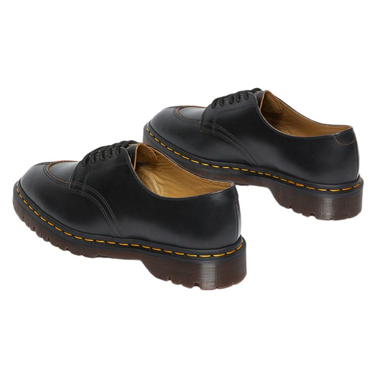 New Dr.Martens 2046 Vintage Smooth Leather 'Black' 27451001
