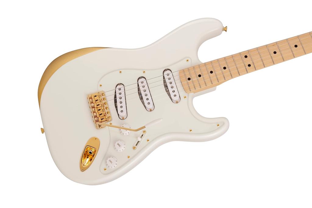 Fender Ken Experiment Maple Original Made In Soft Case Included Stratocaster® #1, Fingerboard, White, Japan,
