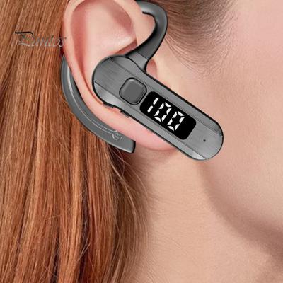 1 Set Wireless Headphone Stereo Surround IPX5 Delay Free Battery Display Rechargeable Noise Reduction Wireless Bone Conduction Headphone Single