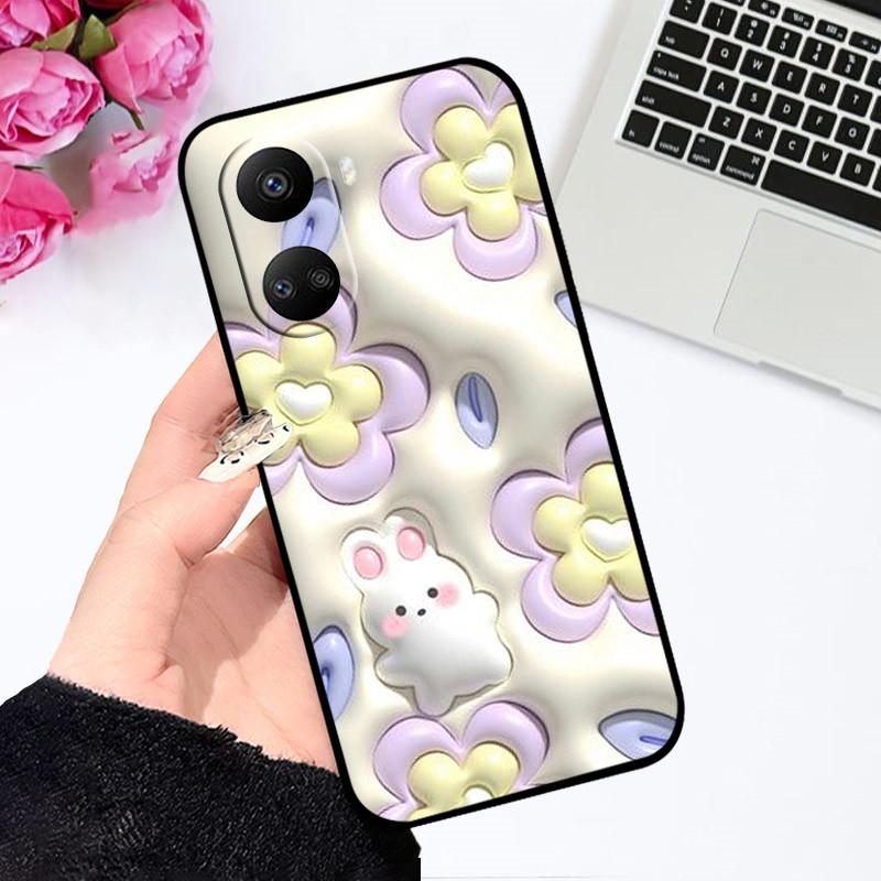 For Huawei Nova 10 SE Case Popular Flower Astronaut Soft Silicone Bumper Phone Cover For Huawei Nova 10SE 10z 10 Pro SE Funda