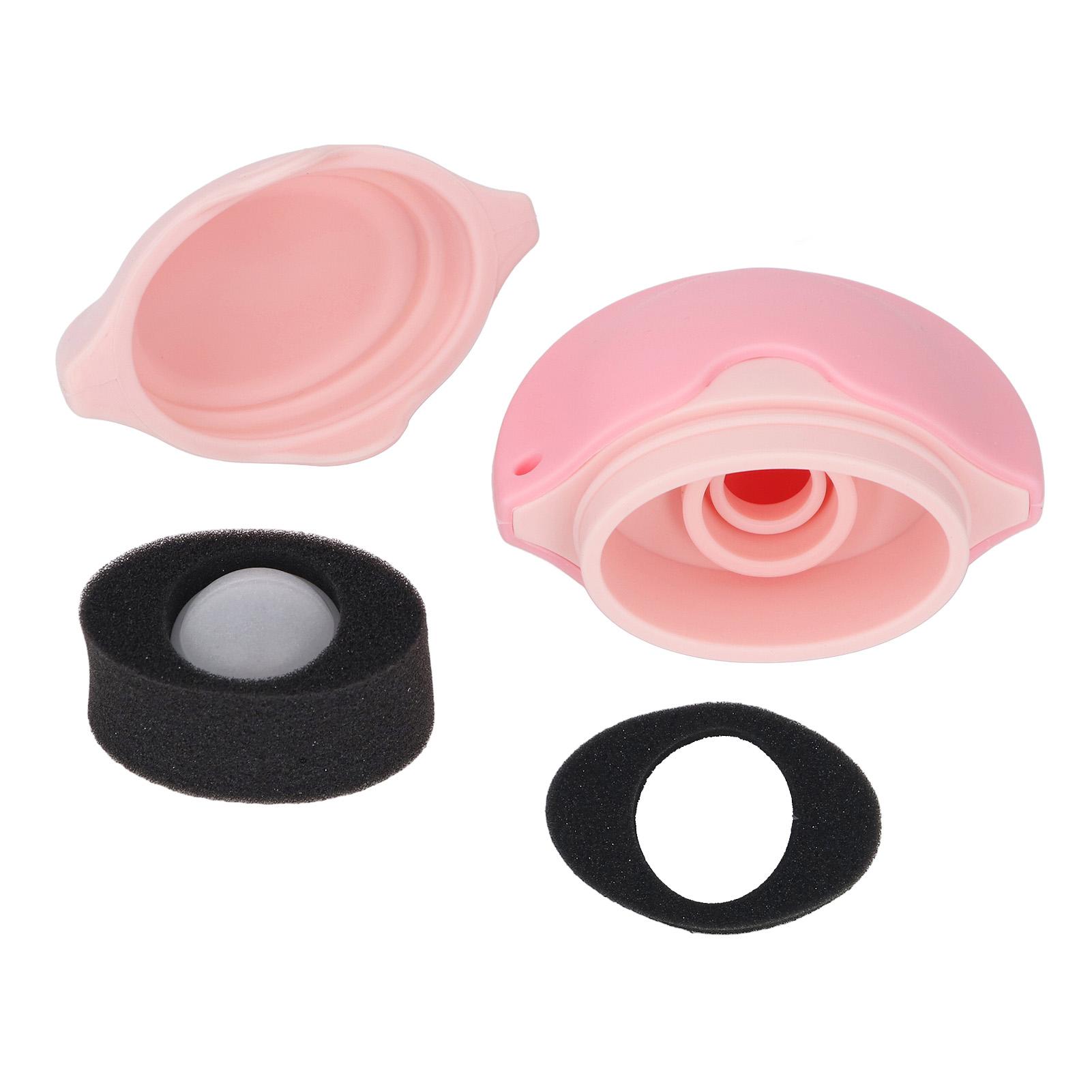 

Sunscreen Applicator for Kids Adults Refillable Roll On Sponge Detachable Sponge Sun Protection розовый