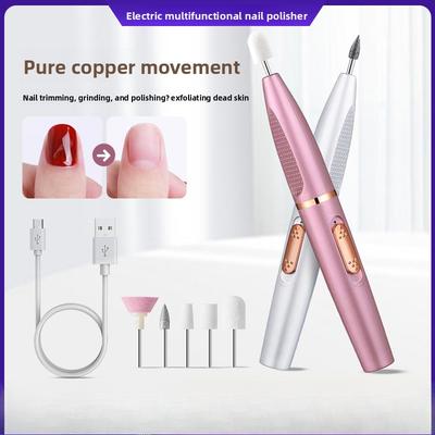 Nail Polisher Petite Nail Remover Tools Nail Polisher Remove Dead Skin File Nail Remover Pen Multifunctional Electric Nail Polish