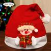 Snowman DIY Christmas Hat Toy Elk Santa Snowman Hat Creative Kids Xmas Arts Hats  Toddlers