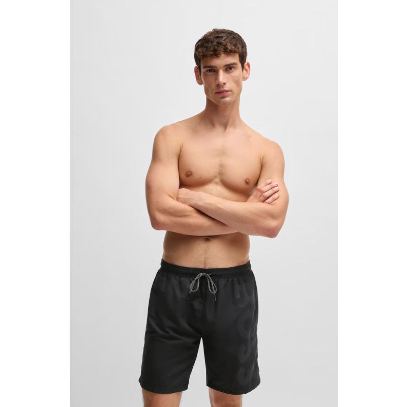 BOSS Men's Logo Swim Trunks