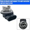 BESULEN Turn Signal Light Bulb Socket, Light Socket Wire Harness Holder, F1TZ-13411-F Compatible with F150, LED Bulb Tail Brake Light Lamp Holder,