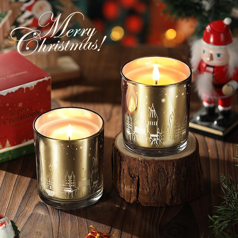 Scented Candles Christmas Decoration Atmosphere Ornament Smokeless Candles