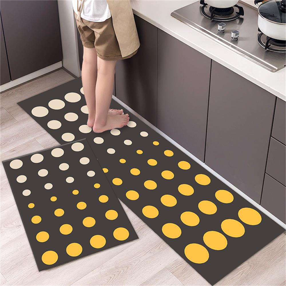 Küchenbodenmatte Fußmatte Badezimmer Wohnzimmer Eingang Bodenmatte Heimdekor Teppich Rutschfest Maschinenwaschbar Bereichsteppiche
