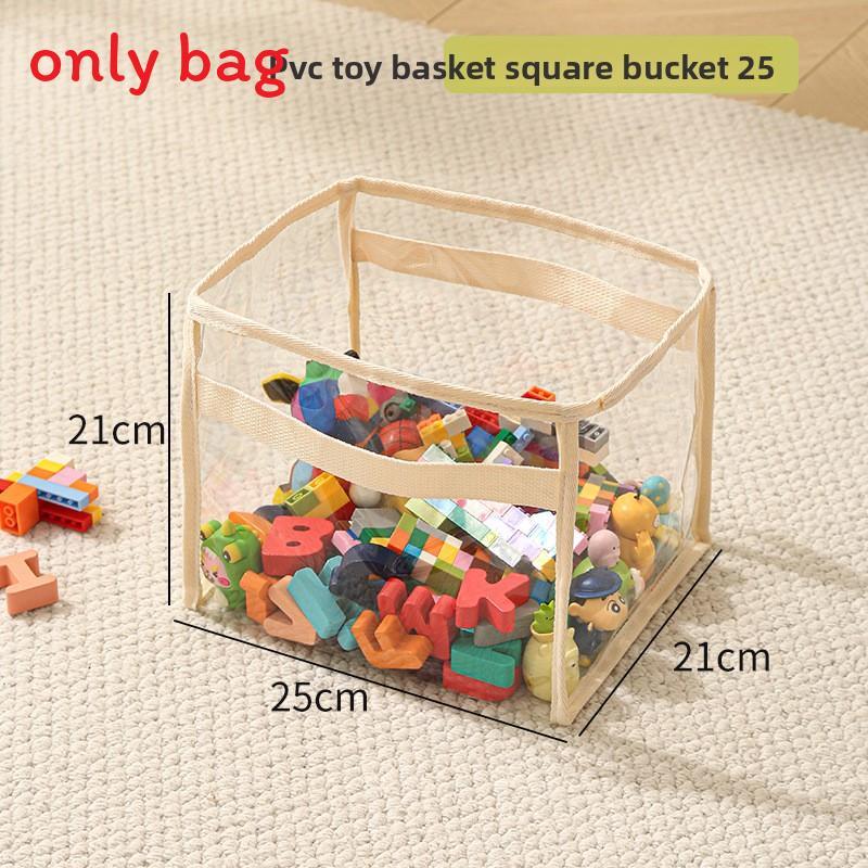 Childrens Plastic Toy Organizer Box With Cube Shape For Home And Playroom Storage Solutions