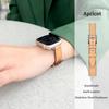 Cinturino in Pelle 14MM Per Cinturini Apple Watch 45mm 38mm 49mm 40mm 42mm 41mm Bracciale Smartwatch da Donna iWatch Tutte le Serie