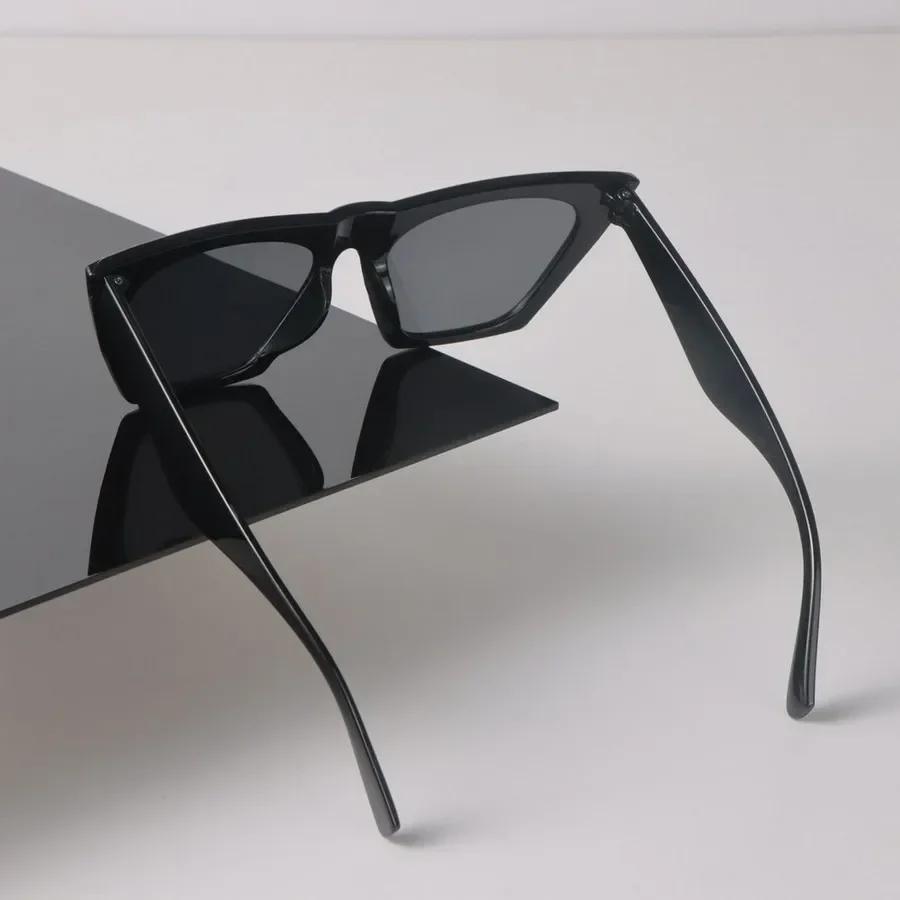 Lunettes de soleil carrées classiques rétro vintage pour un usage quotidien pour femmes hommes élégantes minimalistes féminines masculines lunettes à la mode