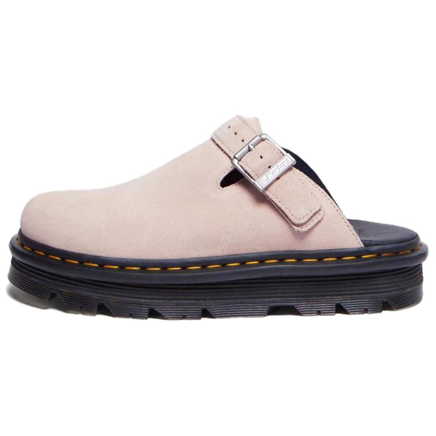 Dr. Martens Zebzag Suede Fashion Simple Comfortable Trendy Low-Top Casual Shoes Unisex Casual Shoes Pink 31937650