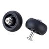 Set of 4 Travel Luggage Suitcase Replacement Wheels 40x18mm Plastic Caster Wheels Repair Kits Shelf Replacement Wheels