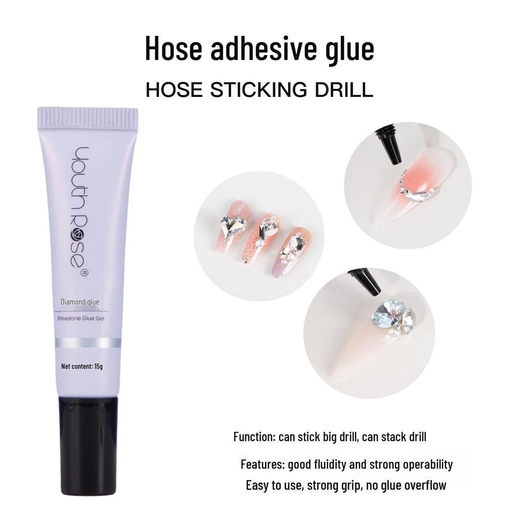 Yanrui Gel Nail Polish Set: Base Coat, Top Coat, Matte & Reinforcement Bonder.