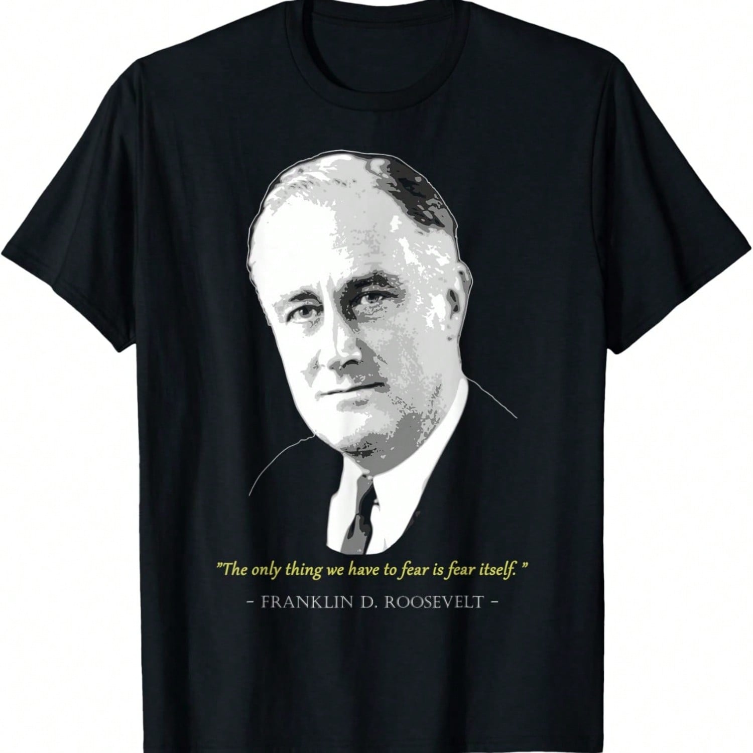 Franklin Delano Roosevelt FDR For President Campaign Premium T-Shirt S