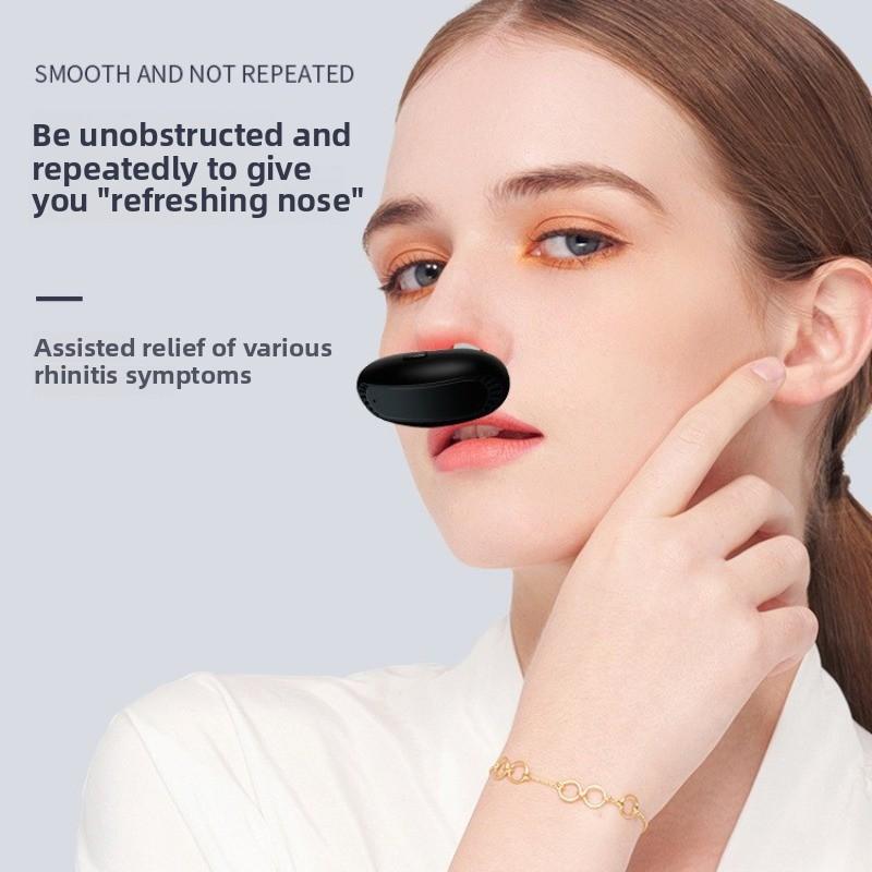 Smart Infrared Nasal Relief Device – Portable Snore Reduction for Allergy & Chronic Care, Home Use Lightweight Design