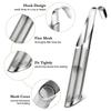 2Pcs Tea Infuser Stainless Steel Tea Strainer Pipe Shape Mesh Tea Leaf Infuser Diffuser Filter for Tea Infusions Accessories