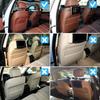 Car Left Right Seat Backrest Leather Pocket Cover For BMW 5 GT X5 X6 7 Series F10 F11 F07 F01 F02 F15 F16 730 735 740 2013-2020