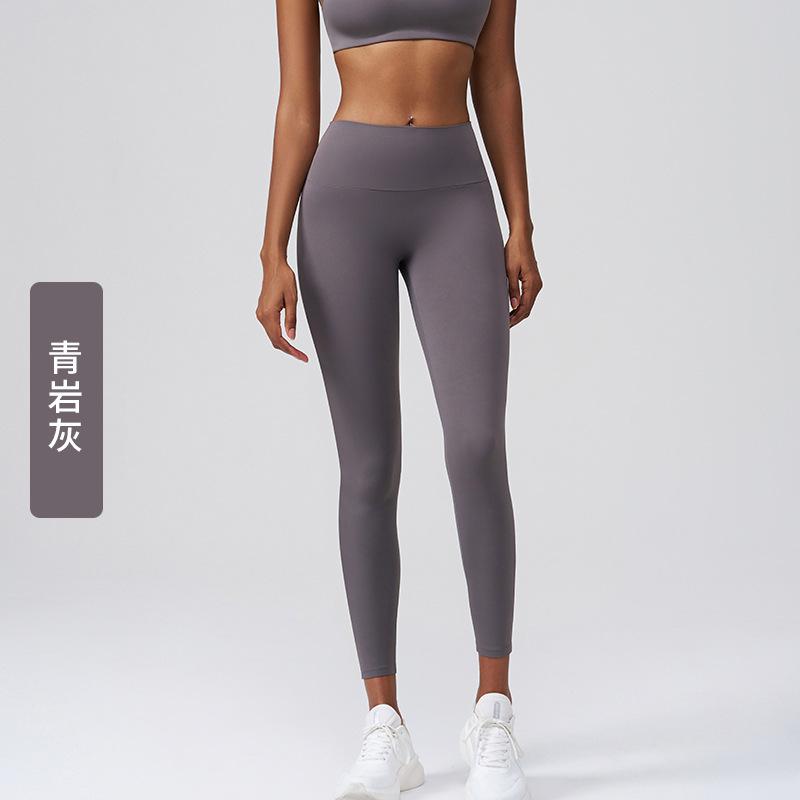 Weiman Back Pocket Tooling Yoga Pants Women's High Waist Hip Lift Sports Fitness Pants Versatile Exterior Leggings