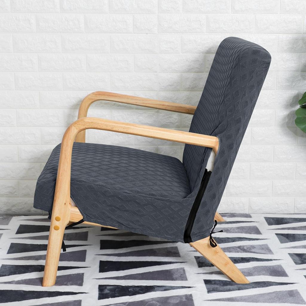 Elastic Wood Arm Chair Cover Stylish and Decorative Accessory for Chair