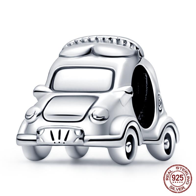 Original Ocean Series Fit 3Mm Bracelet 100% Authentic Copper Turtle Crab Mermaid Charm Beads Diy Jewelry Gift