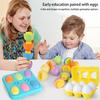 6 Smart Egg Pairings, Children'S Early Education Assembled Toy Simulation Eggs, Easter Basket Filling, Party Gifts