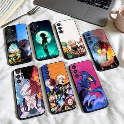 B-Boku No Hero A-Academia  Phone Case For Samsung Galaxy A73,A72,A71,A70,A53,A52,A51,Others Soft Black Shell
