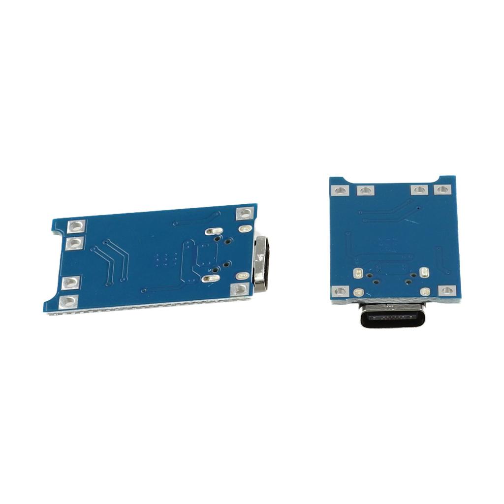 Lithium Ion Battery Charge Modules (Set of Five) Equipped with Type C Inputs for Easy Integration into Projects