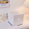 Cute Plastics Square Storage Box Ins Desktop Desk Organizer Jewelry Building Block Drawers Storage Box
