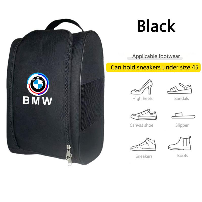 Car Logo Sneaker Storage Bag Travel Outing Shoe Storage Tools For BMW 50th F10 F30 E46 G28 G20 G30 E60 E39 G30 interior sticker gzhw17