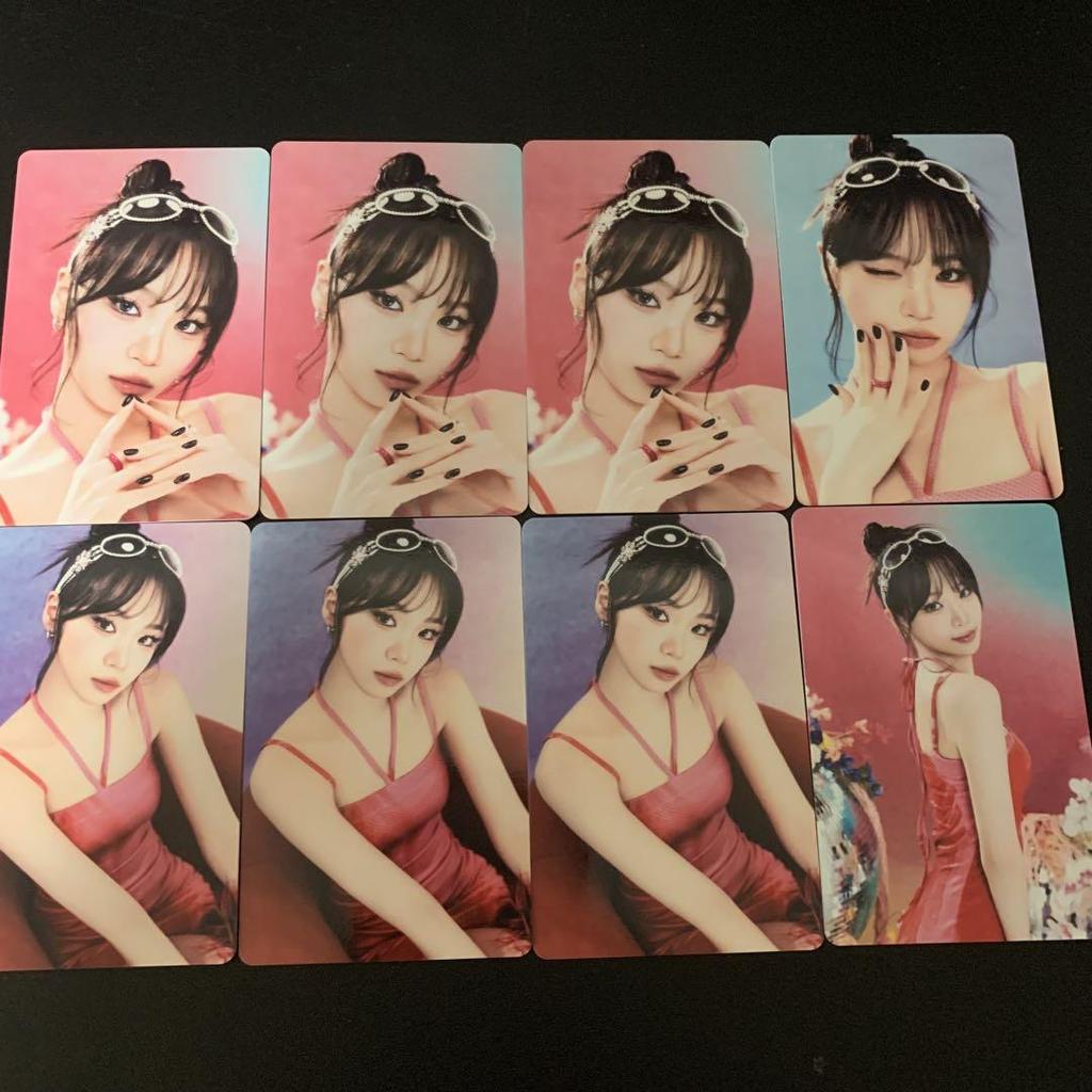 [USED] Le Sserafim Chaewon EASY Rantole 8-piece set trading card
