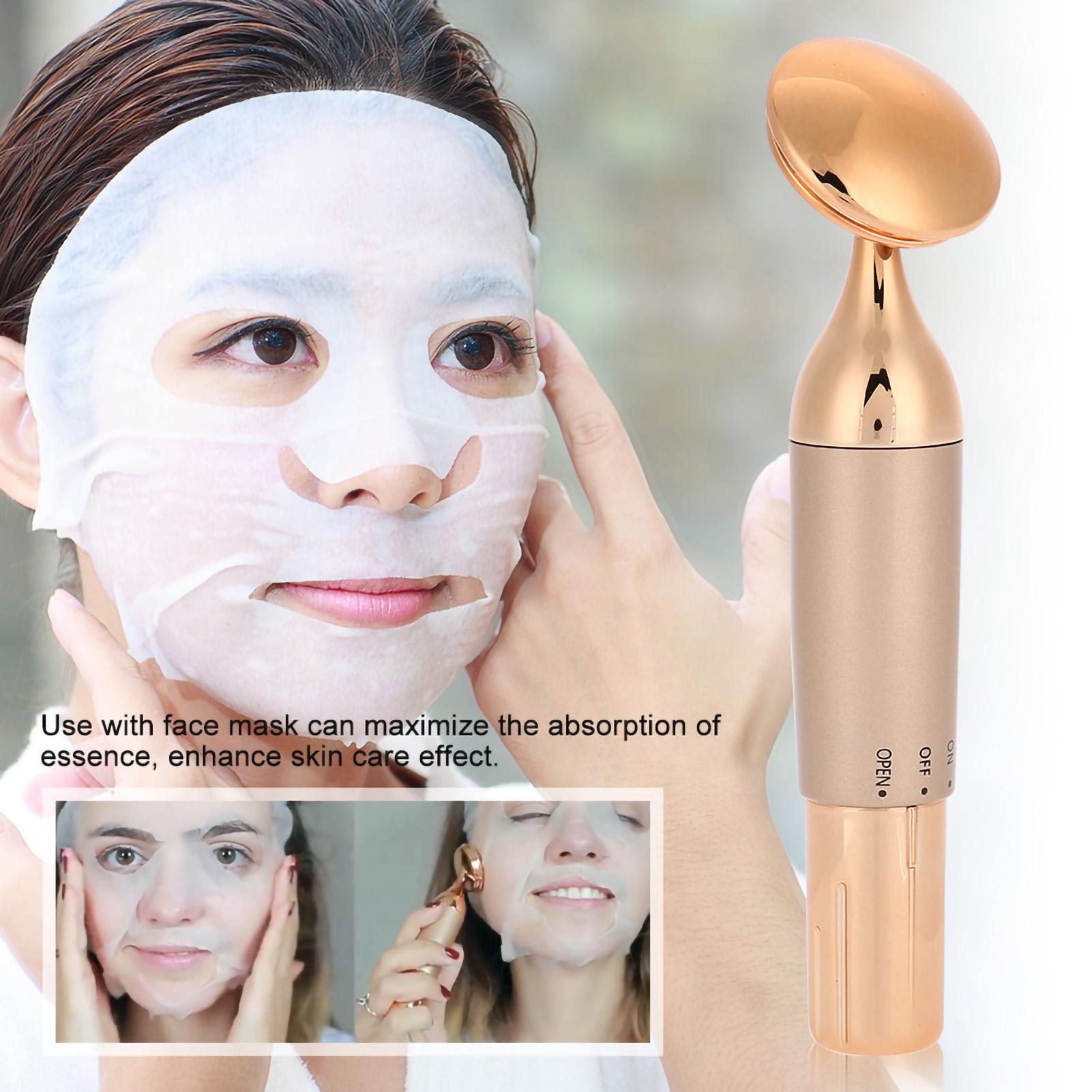 

Vibration Face Beauty Device Skin Spa Cleaner Massager