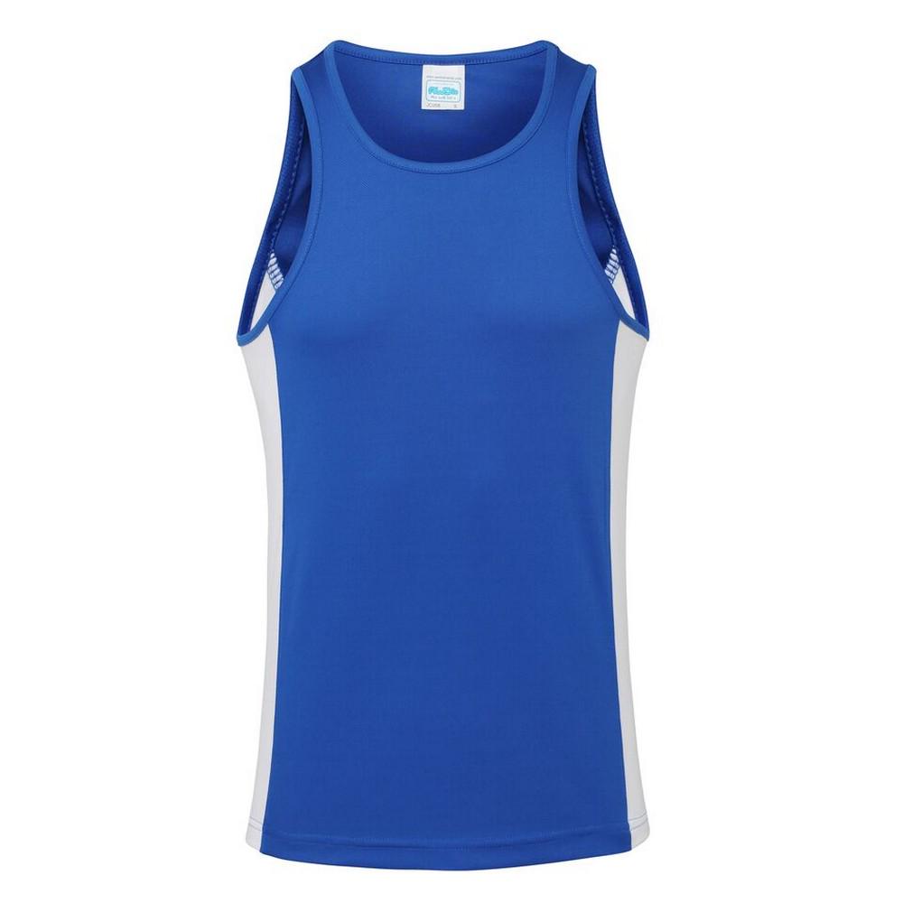 AWDis Just Cool Contraste Débardeur Gym Débardeur Wickable Respirable Sport Running JC008 AWDis Just Cool Contraste Débardeur Gym Débardeur Wickable Respirable Sport Running JC008