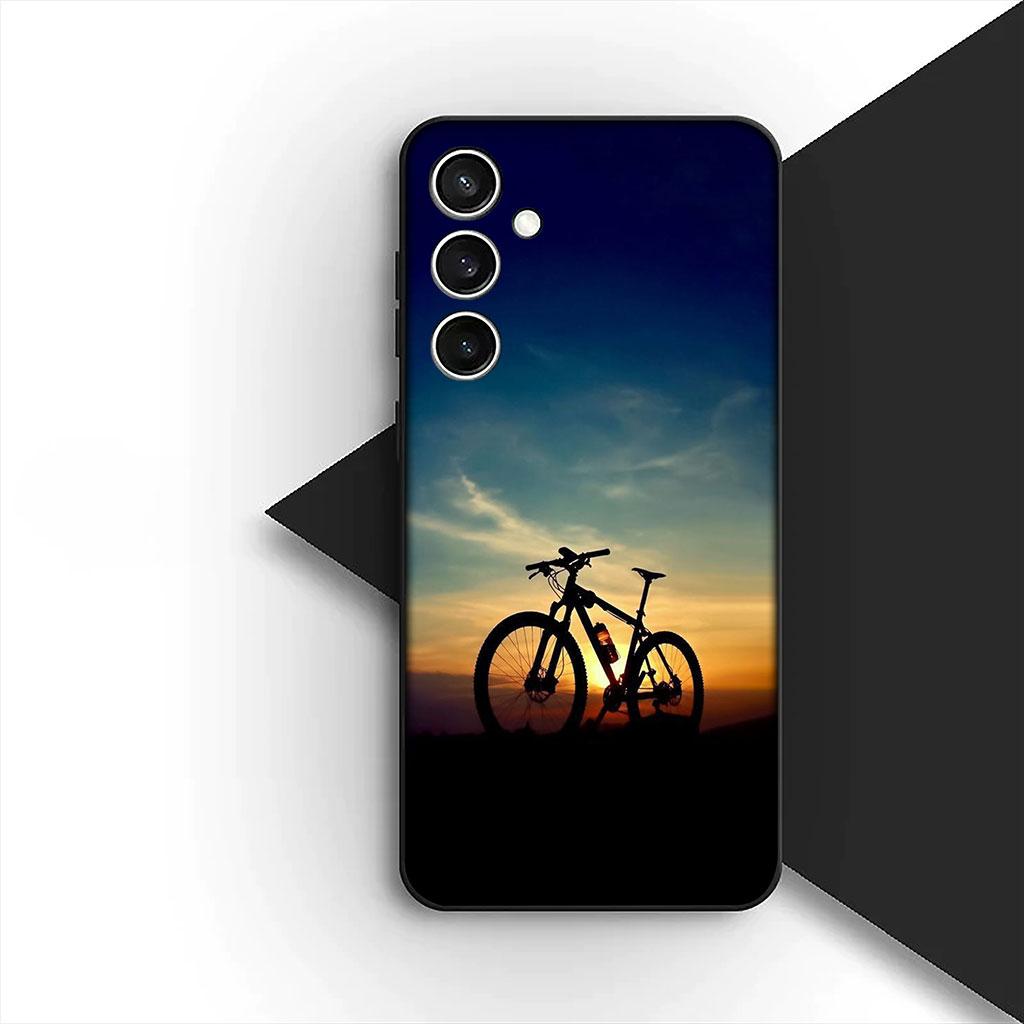 Mountain Bike Cycling Art Silicone Phone Cover for Xiaomi Redmi 15 15C A4 A5 9A 9C NFC Note 9 8 9T 8T Soft Case