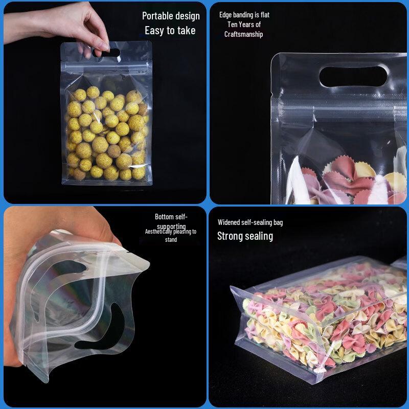 Frosted Octagonal Self-Standing Handheld Sealing Bags
