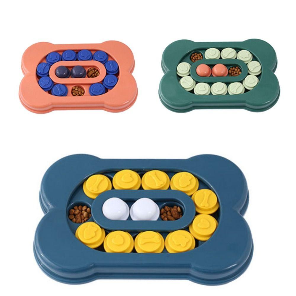 Anti Choke Dog Puzzle Toys Slow Feeder PP Slowly Eating NonSlip Bowl  Pet Supplies
