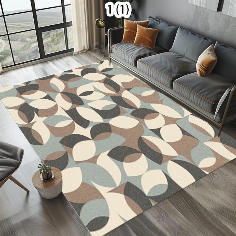 Nordic Abstract Carpet Living Room Bedroom Kitchen Dining Room Floor Mat Home Decor Geometric Large Area Floor Mat Bedroom Decor