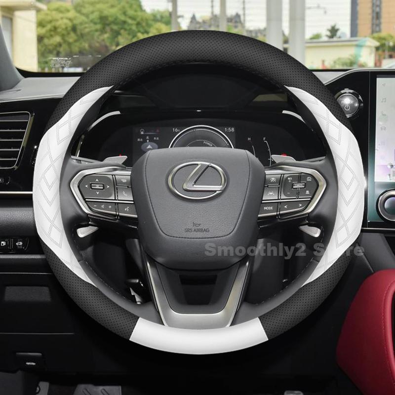 Leather Car Steering Wheel Cover For Lexus NX450h+ NX250 NX350 NX350h NX350 F Sport 2025 Covers For Covers Auto Accessories 2026