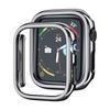 PC Case for Apple Watch 45mm 41mm 38mm 42mm 40mm 44mm Plated Skeleton Cover Hard case Frame for iWatch 10 9 SE 8 7 6 5 4 3 2 1