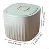 Cereal Bucket, Rice Container, 5 kg Storage Organizer Can Airtight Flour Dispenser Sealed Bin for