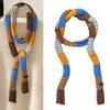 Knit Skinny Scarf For Women Neckerchief Hangbag Handle Wrap for Women Handbag Wrap Handle Belt Choker