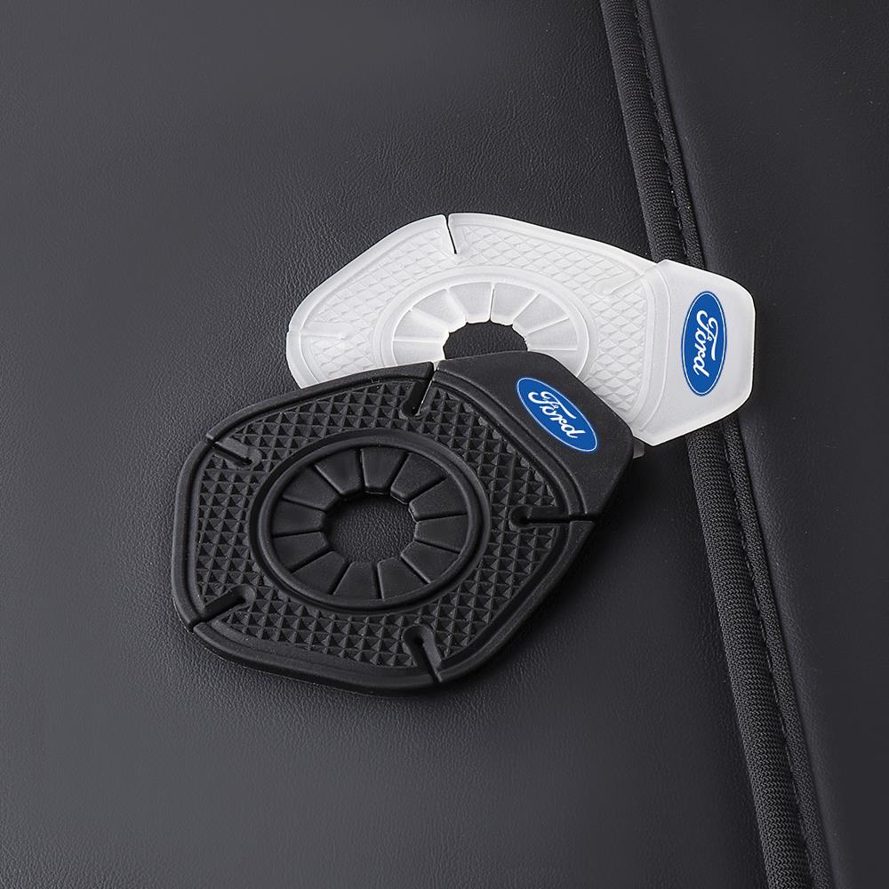 2Pcs Car Logo Wiper Hole Protective Cover Wiper Dustproof Protection Bottom Sleeve Tool Accessories For Ford Ranger Mustang Kuga