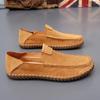 Fashion Large Size Fashion Men's Driving Shoes High Quality Genuine Leather Loafers Moccasins Men's Flats Breathable Casual Boat Shoes