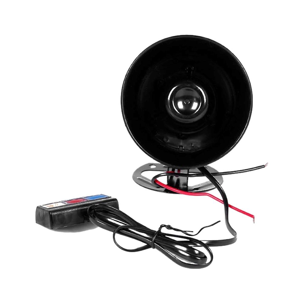 12v Car Motorcycle Horn With 3 - Tone Sound Abs Plastic Loud Warning Horn With Switch For Vehicle Safety Alert O5s4