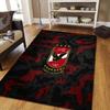 Al Ahly Sporting Club2 Flannel Pattern Square Carpet,Area Rug,Carpet Rug for Living Room Bedroom Sofa Playroom Decor,Non-slip Floor Mat