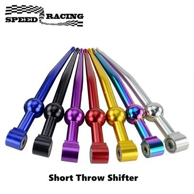Universal Aluminium Single Bend Short Throw Shifter Quick Shift Short Shifter Für Honda Civic 88-00 Acura Integra 90-01