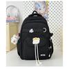 New Junior and Senior High School Students' New Lightweight and Lovely High Value and Large Capacity Multifunctional Backpack with Contrasting Colors.