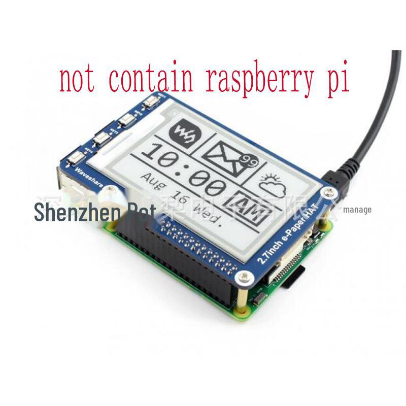 Raspberry Pi 2.7" E-Ink e-Paper Module, Arduino Zero W Compatible