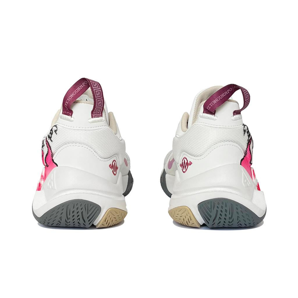 Nike Giannis Immortality 2 Pink Flame Cushioning Lightweight Low top Basketball Shoes Unisex Pink White DM0826-100(TeamK-)