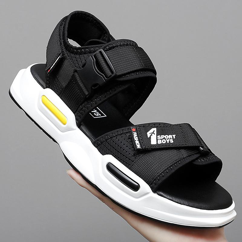 Fashion Brand Men's Sandals Outdoor Fashion Wholesale Summer Soft Soled Beach Shoes Men's New Flip-flops Casual Outwear Sandals