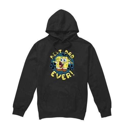 SpongeBob SquarePants Mens Best Dad Ever Fathers Day Hoodie